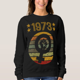 Sudadera 1973 Derechos de la mujer, Vintage feminista Pr