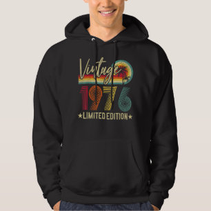 Sudadera 1976 46º cumpleaños Mordaza de 46 años