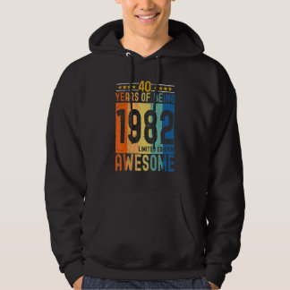 Sudadera 1982 40 Años De Ser Increíble