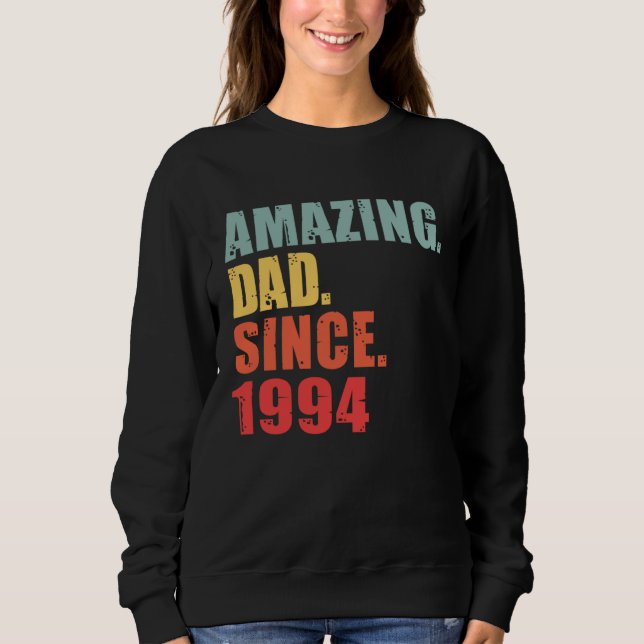 Sudadera 1994 Amazing Dad Since 1994 (Anverso)