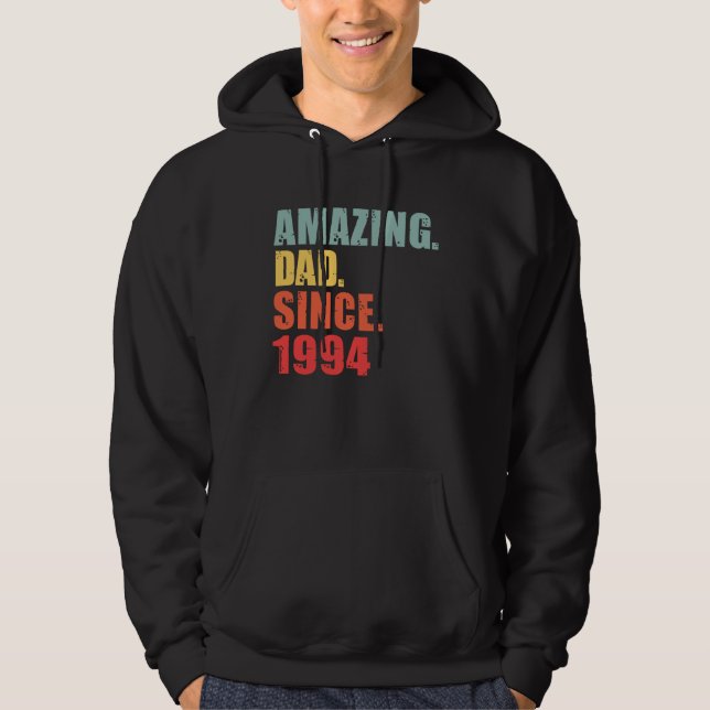 Sudadera 1994 Amazing Dad Since 1994 (Anverso)