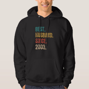 Sudadera 19 Aniversario Boda De Su Mejor Marido Desde
