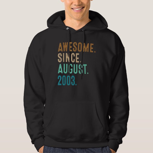 Sudadera 19 años de edad increíble desde agosto de 2003 19º (Anverso)