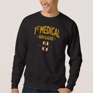 Sudadera 1.ª Brigada Médica - Ejército de los Estados Unido