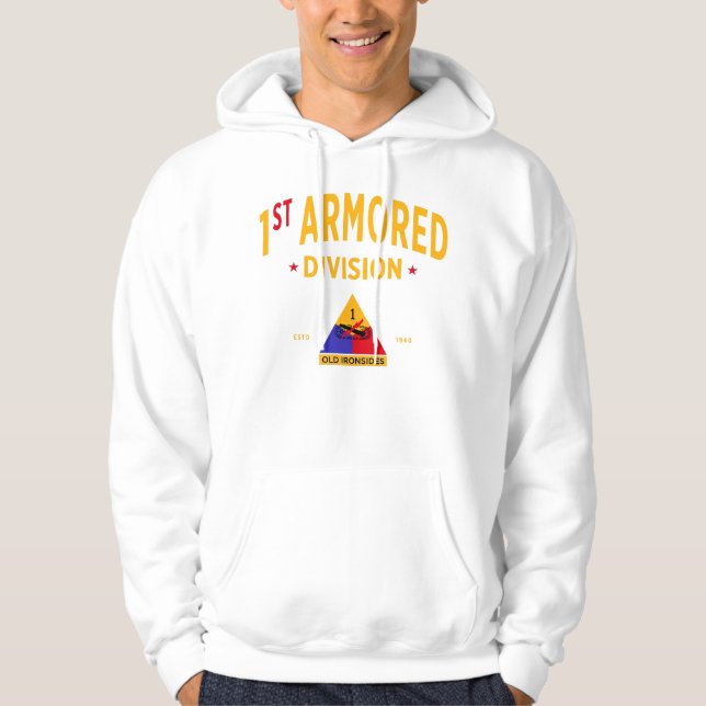 Sudadera 1.ª División Acorazada "Viejas Ironsidas" (Anverso)