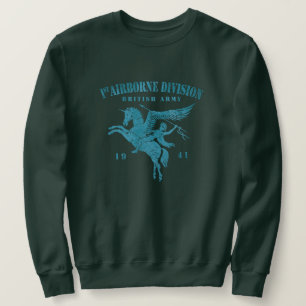 Sudadera 1.ª División Aérea Ejército Británico - Azul vinta