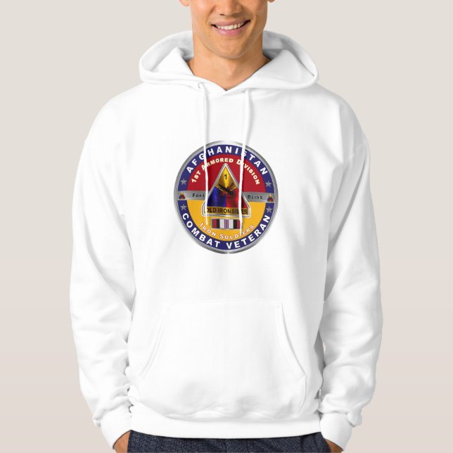 Sudadera 1.ª División Armada Veterano de Afganistán (Anverso)