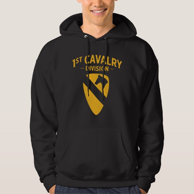 Sudadera 1.ª División de Caballería - Primer distintivo del (Anverso)