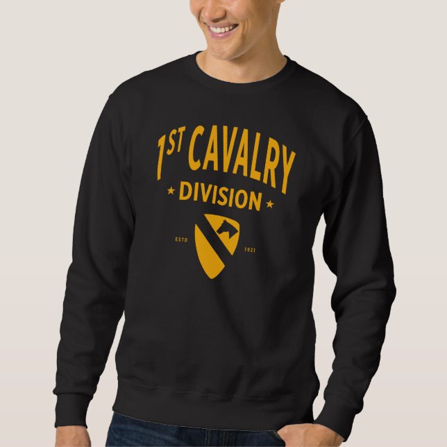 Sudadera 1.ª División de Caballería - Primer Equipo Estados (Anverso)