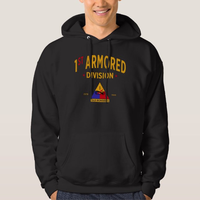 Sudadera 1.ª insignia de la División Armada "Viejas Ironsid (Anverso)
