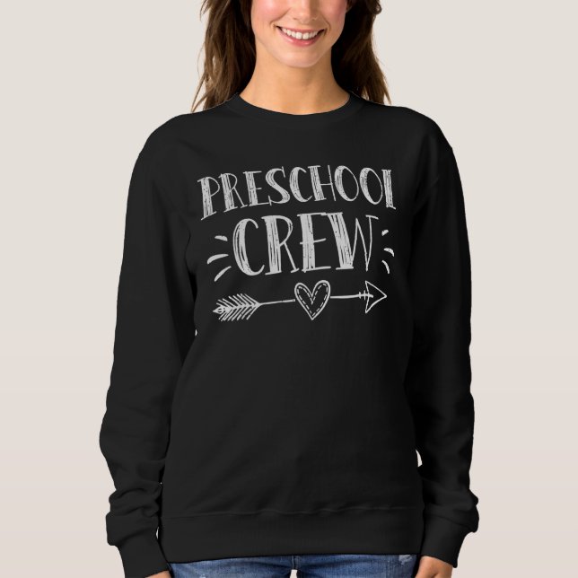 Sudadera 1.ᵉʳ Día De Enseñanza Preescolar (Anverso)