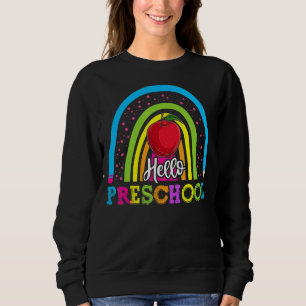 Sudadera 1.ᵉʳ Día Del Profesor De Preescolar K Back School
