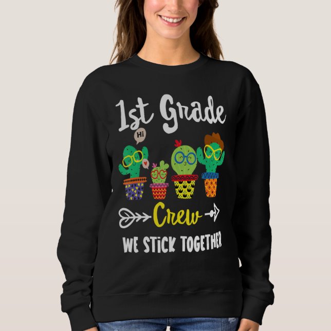 Sudadera 1.ᵉʳ Equipo de Cactus de primer grado Squa (Anverso)