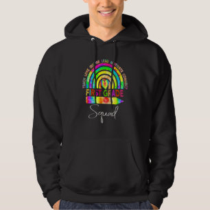 Sudadera 1.ᵉʳ Maestra De Primer Grado Amarra Arcoiris A La