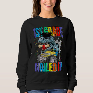 Sudadera 1.ᵉʳ Monstruo de Camión Dinosaurio