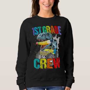 Sudadera 1.ᵉʳ Monstruo de Camión Dinosaurio Boys
