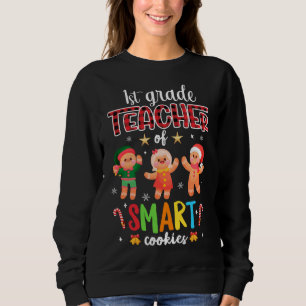 Sudadera 1.ᵉʳ Profesor De Galletas Inteligentes Gingerbread