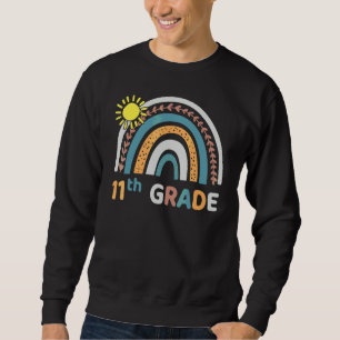 Sudadera 1 de undécimo grado Cute Rainbow De vuelta a la es