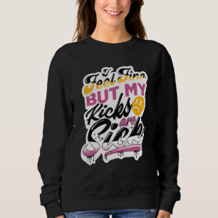 Sudadera 1 High Og Brotherhood Tee I Feed Fine Streetwear S