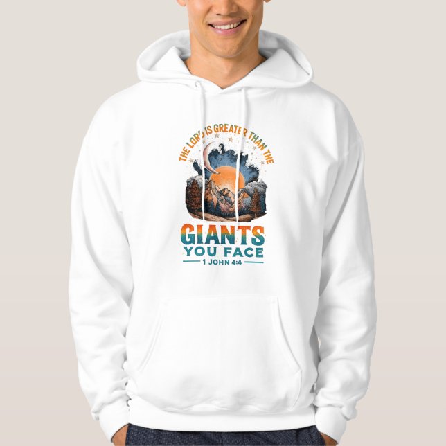 Sudadera 1 Juan 4:4 (Anverso)