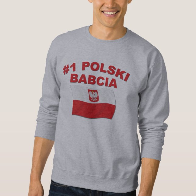 Sudadera #1 Polski Babcia (Anverso)