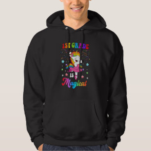 Sudadera 1er grado es un unicornio mágico bailarín de vuelt