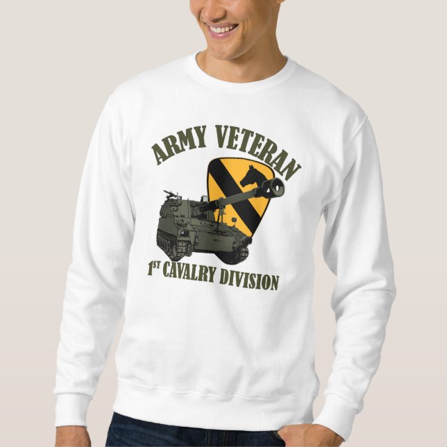 Sudadera 1r Veterinario de Cav - obús M109 (Anverso)