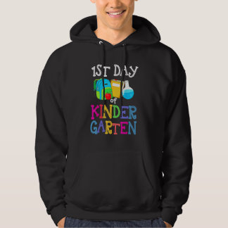Sudadera 1st Day Of Kindergarten Back To School First Kids 