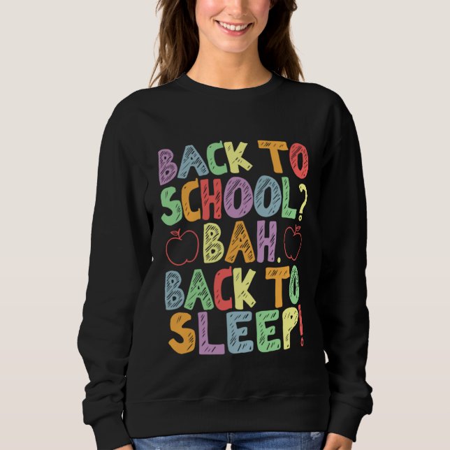 Sudadera 1st Day School Student Back To School (Anverso)