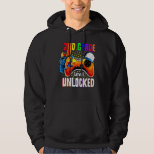 Sudadera 2º Grado Grado Desbloqueado Video Gamer De Vuelta 