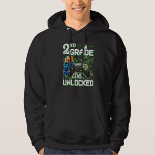 Sudadera 2º Grado Grado Desbloqueado Video Gamer De Vuelta