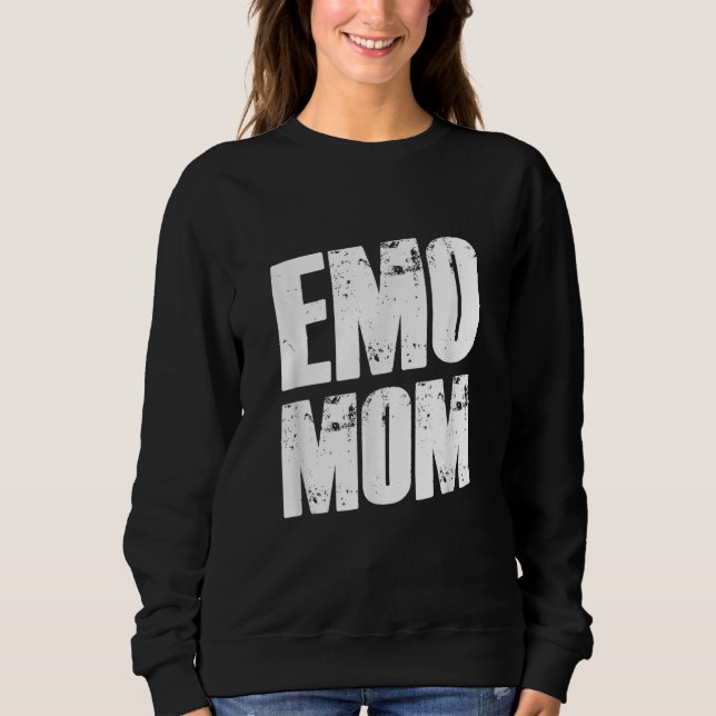Sudadera 2000s 00s EMO Mamá   EMO Punk (Anverso)