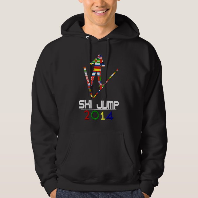 Sudadera 2014: Salto de esquí (Anverso)