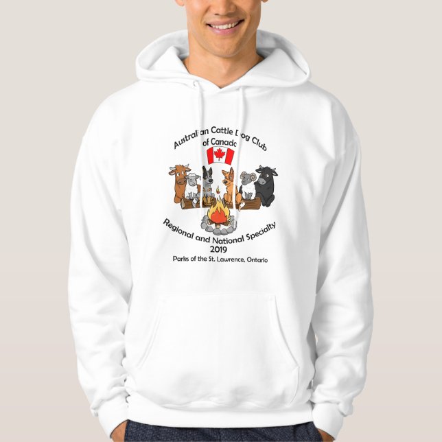 Sudadera 2019 ACDCC blancos y de color claro (Anverso)