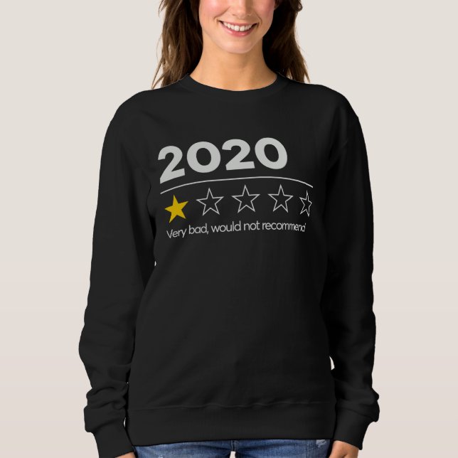 Sudadera 2020 very bad would not recommend (Anverso)