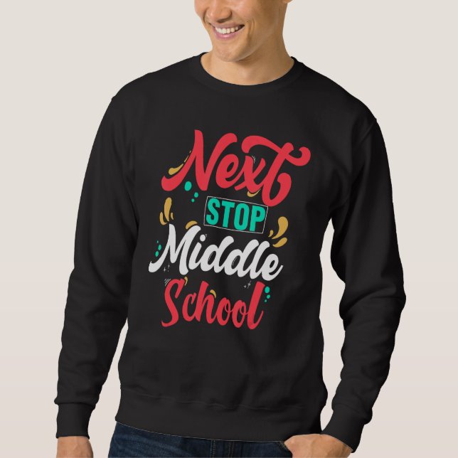 Sudadera 2023 Junior Middle School Funny elementary School  (Anverso)