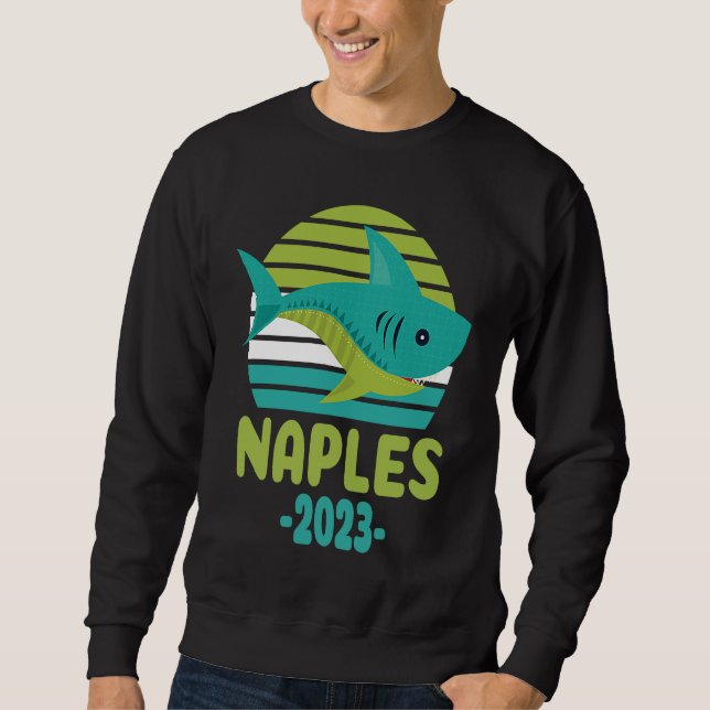 Sudadera 2023 Naples Florida Shark (Anverso)