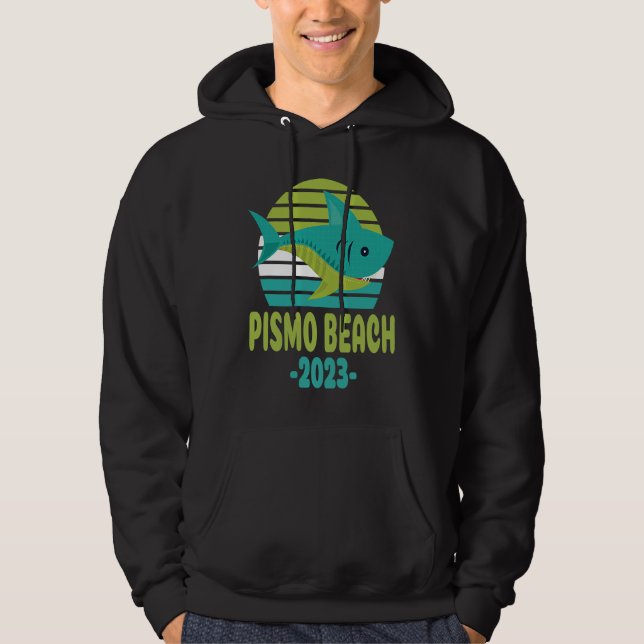 Sudadera 2023 Pismo Beach California Shark (Anverso)