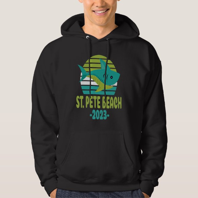 Sudadera 2023 St Pete Beach Florida Shark (Anverso)
