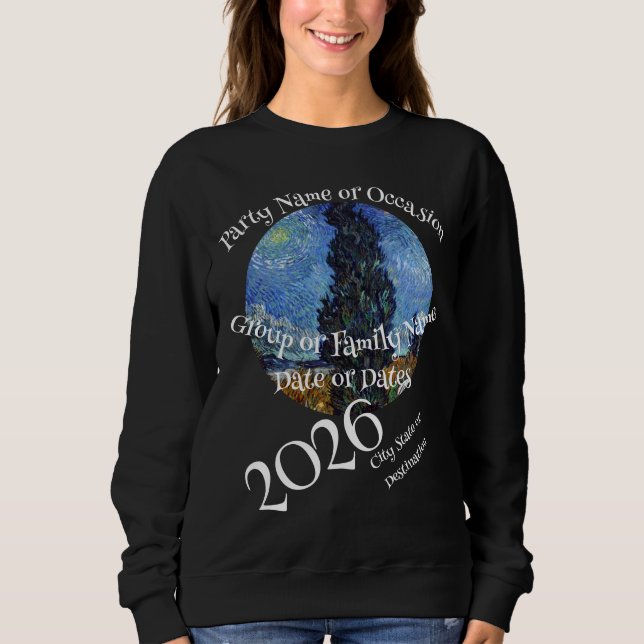 Sudadera 2026 Cruise Ship Vacation Destination Vacation (Anverso)