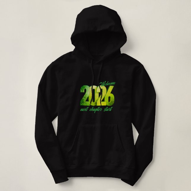 SUDADERA 2026 NEW YEAR ADULT PULLOVER HOODIE (Diseño del anverso)