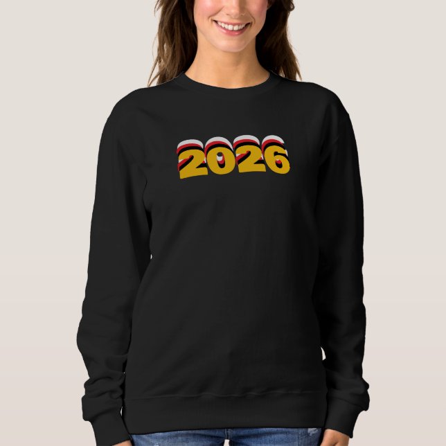 Sudadera 2026 tee (Anverso)