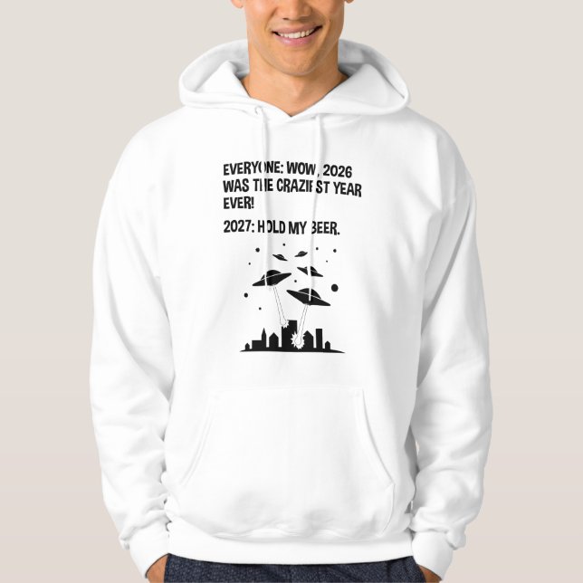 Sudadera 2027 Agárrame La Cerveza (Anverso)
