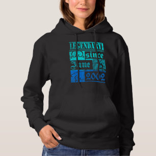 Sudadera 20.º Nacimiento Legendario Desde Junio De 2002 Ron