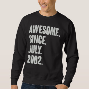 Sudadera 20 años de edad: 20 años de fabuloso nacimiento de