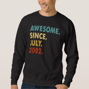 Sudadera 20 años de edad increíble desde julio de 2002