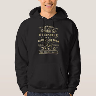 Sudadera 21ª Leyenda De Cumpleaños Nacida En Diciembre De 2