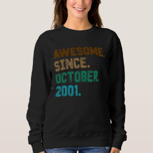 Sudadera 21 años de edad increíble desde octubre de 2001