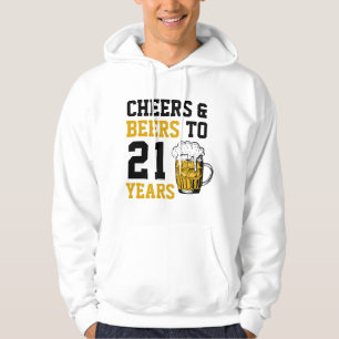 Sudadera 21 años de júbilo y cerveza a 21 años