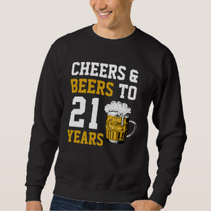 Sudadera 21 años de júbilo y cerveza a 21 años